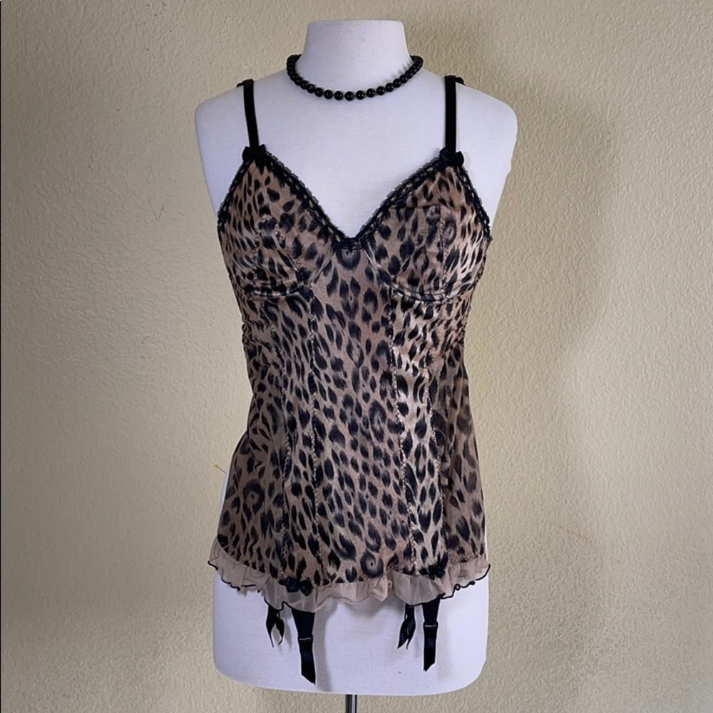 Victoria Secret Teddie Leopard. Small 34-D